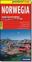 Okładka książki Premium!map Norwegia 1:1 200 000 m. samoch