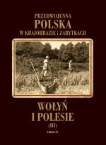Okładka książki Przedwojenna Polska...T.03 Wołyń i Polesie