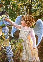 Okładka książki Puzzle 1000 Aniołek pomocna dłoń CASTOR