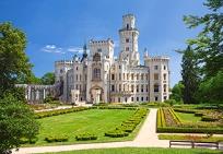 Okładka książki Puzzle 1000 Pałac Hluboka - Czechy CASTOR