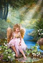 Okładka książki Puzzle 1500 Aniołek w różowej sukieneczce CASTOR