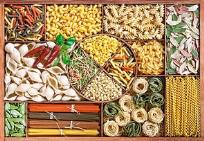 Okładka książki Puzzle 1500 Makarony CASTOR