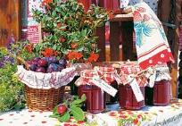 Okładka książki Puzzle 1500 Pyszne przetwory CASTOR