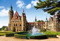 Okładka książki Puzzle 1500 Zamek Moszna - Polska CASTOR