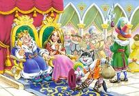 Okładka książki Puzzle 260 Kot w butach CASTOR