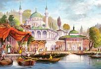 Okładka książki Puzzle 3000 Dzielnica Stambułu w Turcji CASTOR