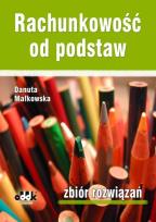 Okładka książki Rachunkowość od podstaw zbiór rozwiązań