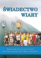 Okładka książki Religia LO 1, tech. 1 podr Świadectwo wiary WDS