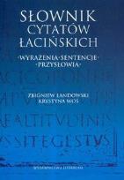 Okładka książki Słownik cytatów łacińskich