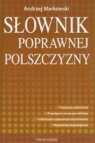 Okładka książki Słownik poprawnej polszczyzny