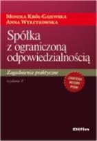 Okładka książki Spółka z ograniczoną odpowiedzialnością
