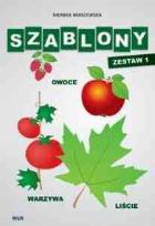 Okładka książki Szablony - Zestaw 1 - Owoce, warzywa, liście
