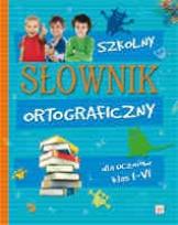 Okładka książki Szkolny słownik ortograficzny tw