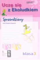 Okładka książki Uczę się z Ekoludkiem 3 sprawdziany ŻAK