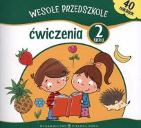 Okładka książki Wesołe przedszkole. Ćwiczenia 2-latka