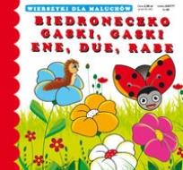Okładka książki Wierszyki Biedroneczko Gąski gąski Ene due