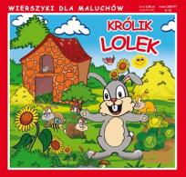 Okładka książki Wierszyki Królik Lolek
