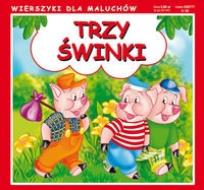 Okładka książki Wierszyki Trzy świnki