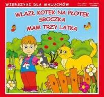 Okładka książki Wierszyki Wlazł kotek na płotek. Sroczka. Mam ...
