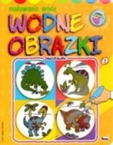 Okładka książki Wodne obrazki Dinozaury