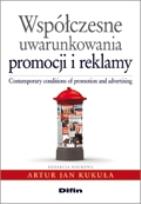 Okładka książki Współczesne uwarunkowania promocji i reklamy