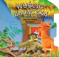 Okładka książki Wyścig zajączka Chatka pełna zwierząt