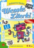 Okładka książki Zabawna nauka - Wesołe literki ALEX