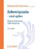 Okładka książki Zobowiązania część ogólna