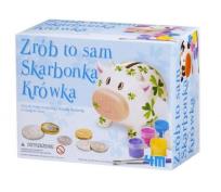 Okładka książki Zrób to sam - Skarbonka Krówka