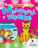 Okładka książki Zwierzęta domowe Malowanki wodne