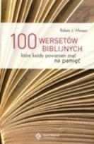 Okładka książki 100 wersetów biblijnych, które każdy powinien znać