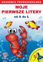 Okładka książki Akademia przedszkolaka Moje pierwsze litery od A do Ł