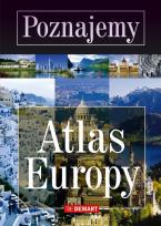 Okładka książki Atlas Europy  TW DEMART