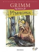 Okładka książki Baśnie Grimm - Jaś i Małgosia