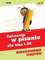 Okładka książki Ćwiczenia w pisaniu dla klas I-III część 2