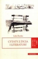 Okładka książki Cytaty z życia i literatury