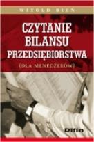 Okładka książki Czytanie bilansu przedsiębiorstwa dla menedżerów