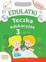 Okładka książki Edulatki. Teczka edukacyjna 3-latka