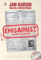 Okładka książki Emisariusz Własnymi słowami z płytą CD