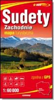 Okładka książki Euromapa Sudety Zachodnie 1:60 000