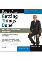 Okładka książki Getting things done. Audiobook