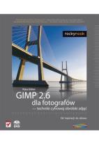 Okładka książki GIMP 2.6 dla fotografów - techniki cyfrowej...