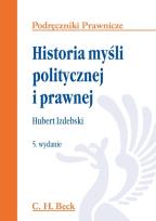 Okładka książki Historia myśli politycznej i prawnej