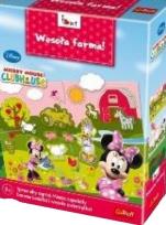 Okładka książki I love art - Myszka Miki Wesoła farma! TREFL