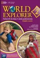 Okładka książki J. Angielski SP 5 World Explorer SB w.2013 NE