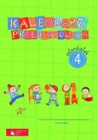 Okładka książki Kalendarz przedszkolaka Czterolatek PWN