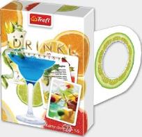 Okładka książki Karty - Oczko - drinki TREFL