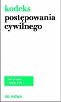 Okładka książki Kodeks postępowania cywilnego luty 2013 BR