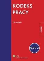 Okładka książki Kodeks pracy Przepisy