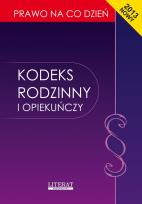 Okładka książki Kodeks rodzinny i opiekuńczy 2013